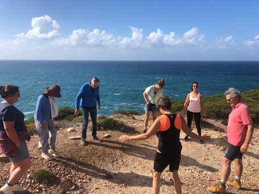 midzomer retreat en Transformatieve coaching tijdens een groepsretreat.