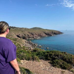 Coaching of retraite op Sardinie.